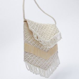 Fringed Crossbody Bag